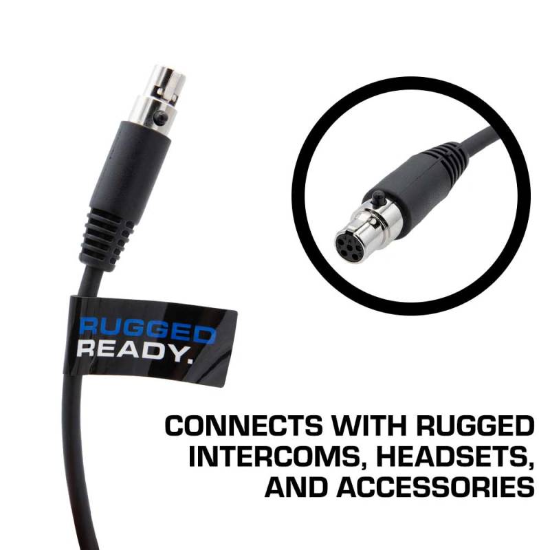 Rugged Radios Adventure Radio Kit - M1 Waterproof Powerful Business Band and External Speaker