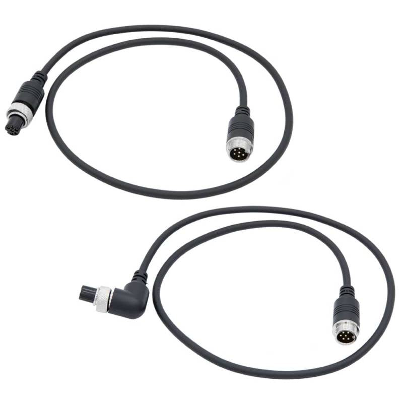 Rugged Radios Extension Cables for Waterproof Hand Mic - Set of 2