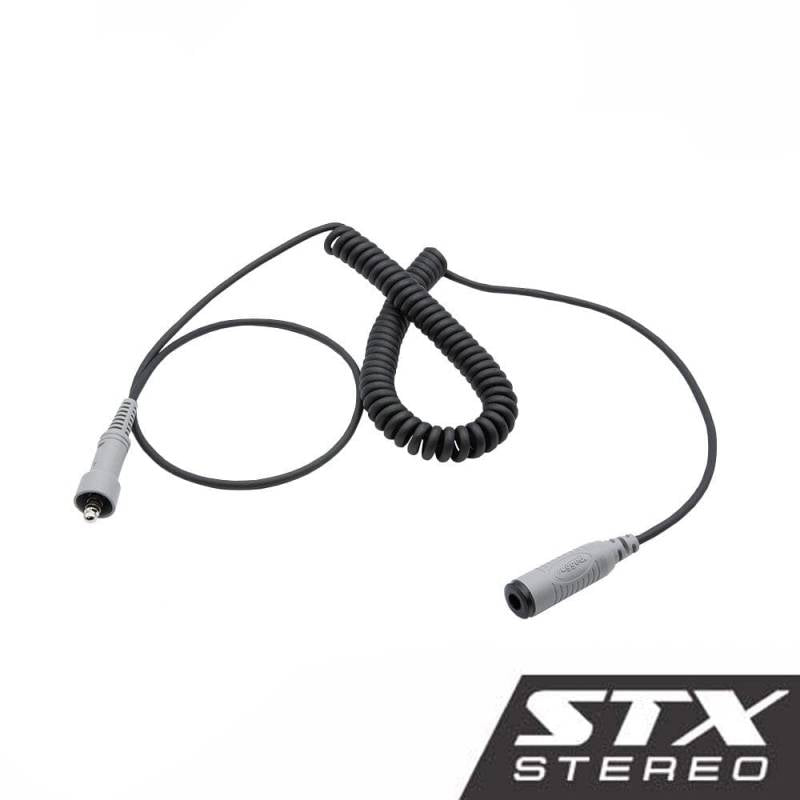 Rugged Radios STX STEREO Headset or Helmet Extension Coil Cable