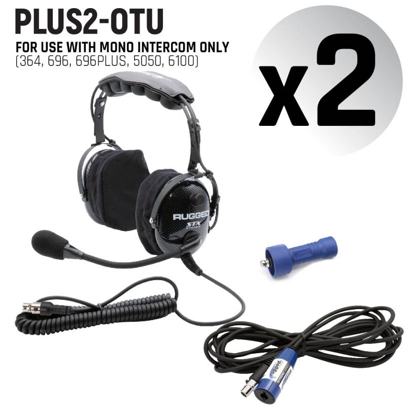Rugged Radios Expand to 4 Place - STX Headset Expansion Kits - STX - Stereo Behind The Head