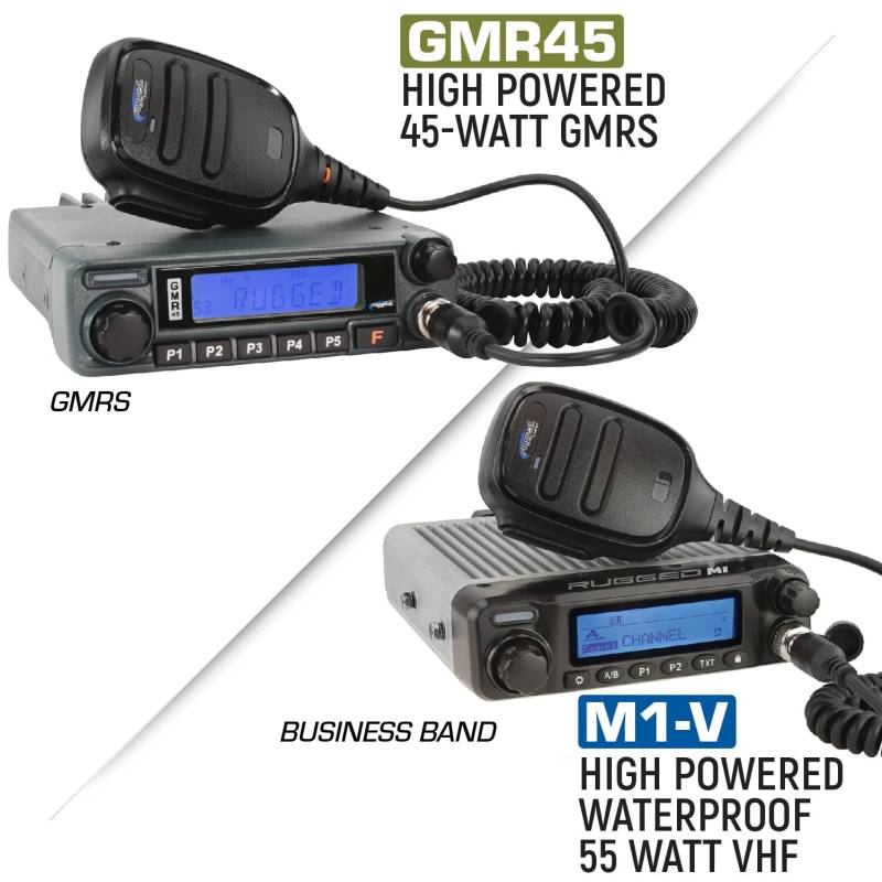 Rugged Radios Ford Raptor Two-Way Mobile Radio Kit - 45 Watt GMR45 - GMRS