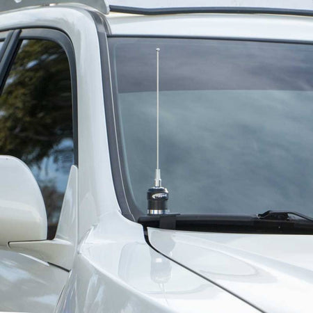 Rugged Radios Toyota A-Pillar Antenna Mount for Tacoma - 4Runner - Tundra - Lexus - Driver Side