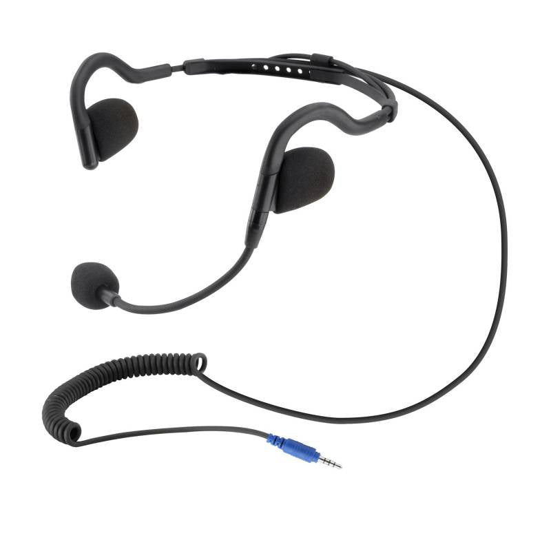 Rugged Radios Ultralight H10-SPORT Headset for Rugged Radios Super Sport Cables