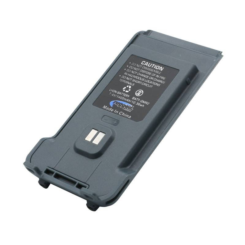Rugged Radios GMR2 Replacement Battery - 12v Charge Port and Belt Clip