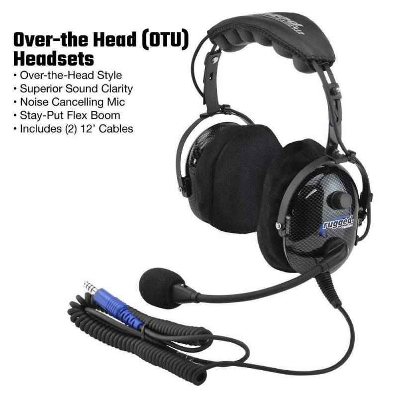 Rugged Radios Single Seat Kit - Digital Radio - Behind-the-Head H42 Ultimate Headset