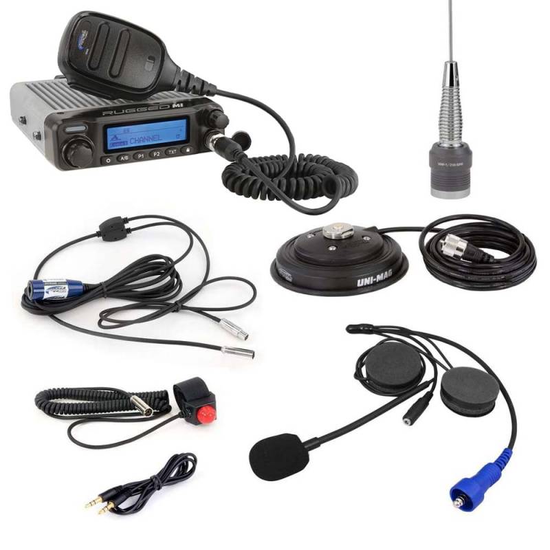 Rugged Radios Single Seat Kit - Digital Radio - Over-the-Head H22 Ultimate Headset