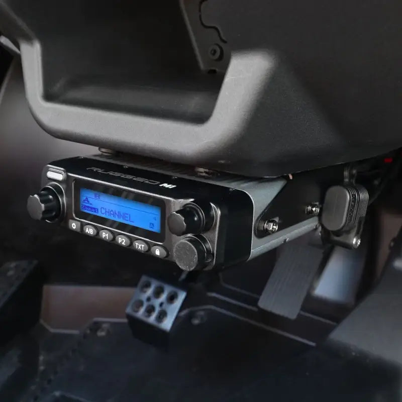 Rugged Radios Polaris RZR XP - 696 PLUS REMOTE HEAD Intercom with Business Band Radio - Alpha Helmet Kits