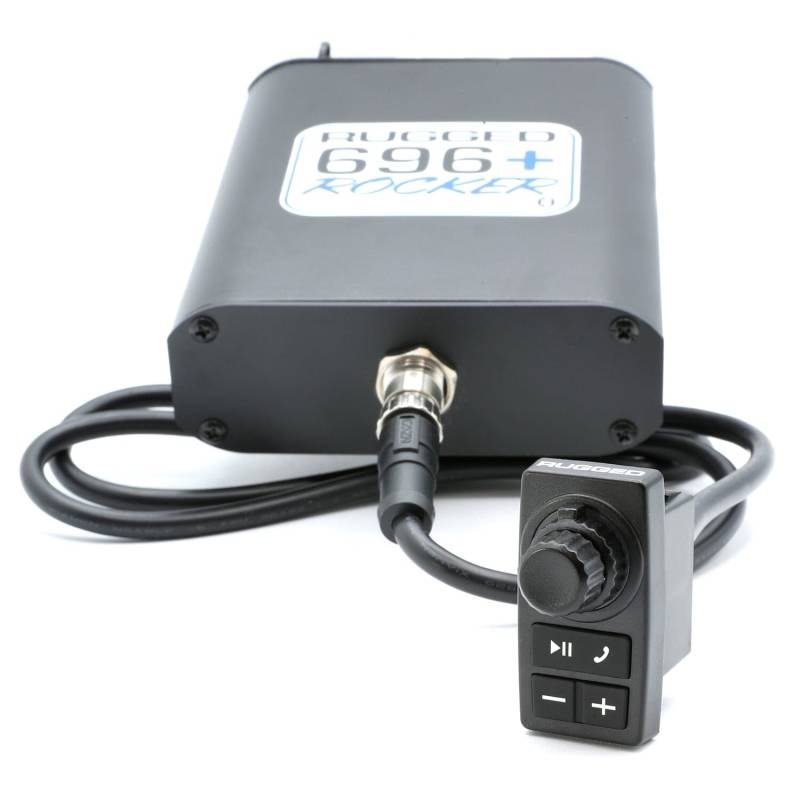 Rugged Radios 696 PLUS REMOTE HEAD Complete Master Communication Kit with Intercom and 2-Way Radio - G1 GMRS