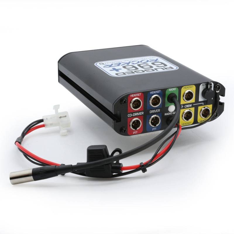 Rugged Radios 696 PLUS REMOTE HEAD Complete Master Communication Kit with Intercom and 2-Way Radio - G1 GMRS