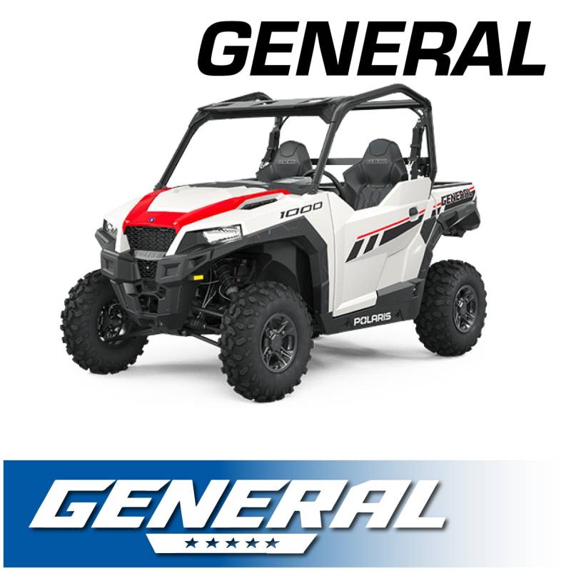 Rugged Radios Polaris General Complete Communication Kit with Intercom and 2-Way Radio - STX Stereo Intercom - G1 GMRS Radio