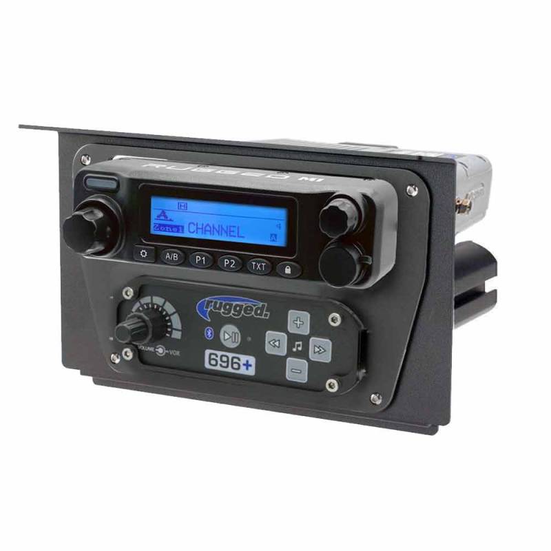 Rugged Radios Polaris RZR XP 1000 Complete Communication Kit with Intercom and 2-Way Radio - STX Stereo Intercom