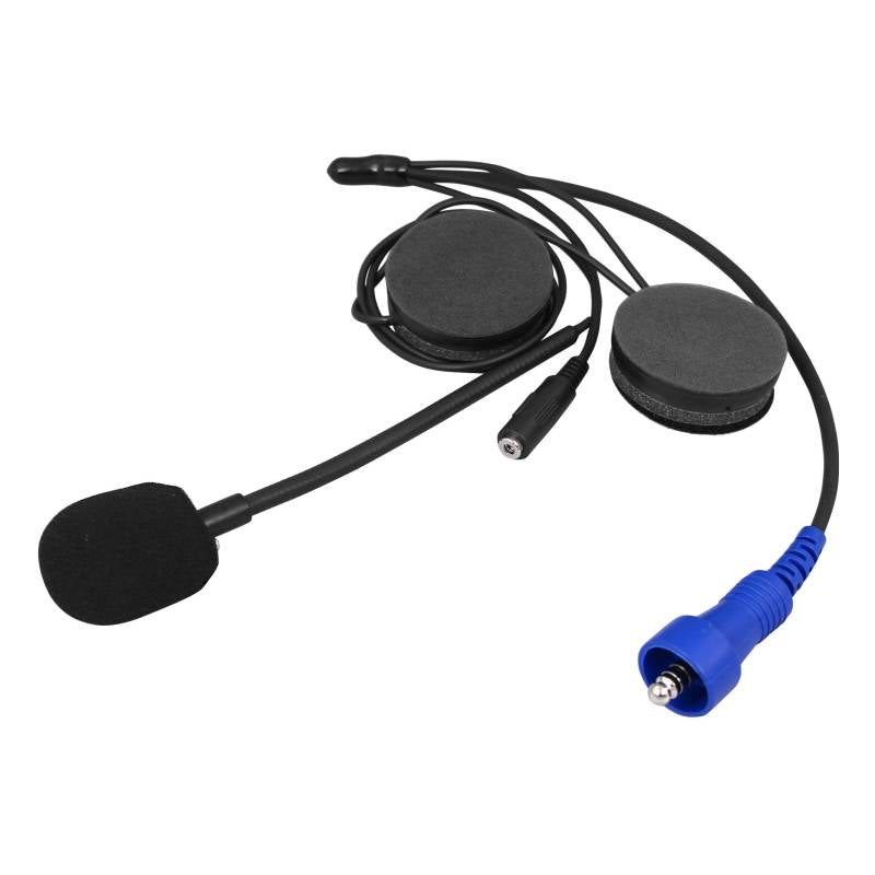Rugged Radios MOTO MAX Complete Motorcycle Communication Kit with Heavy-Duty OFFROAD Cables - With High-Viz RDH-X