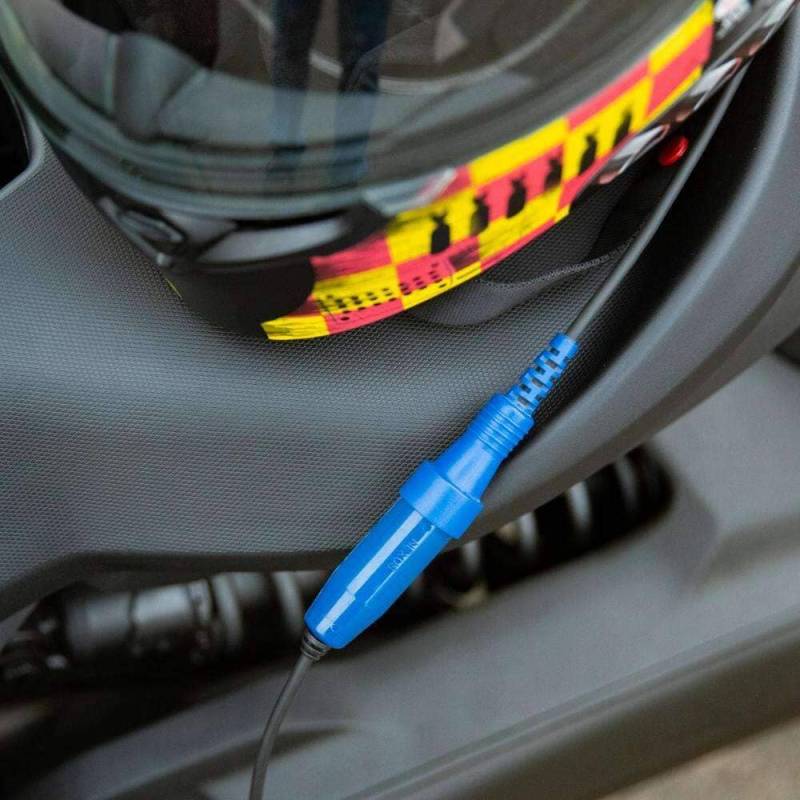Rugged Radios MOTO MAX Complete Motorcycle Communication Kit with Heavy-Duty OFFROAD Cables - With High-Viz RDH-X