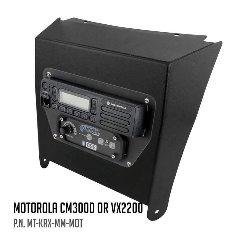 Rugged Radios Kawasaki KRX Multi-Mount Kit for M1 / G1 / RM45 / RM60 / GMR45 Radio and Rugged Radios Intercom