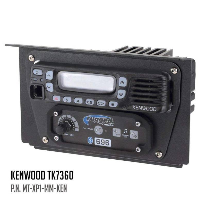 Rugged Radios Polaris XP1 Mount Kit for M1 / G1 / RM60 / GMR45 Radio and Rugged Radios Intercom
