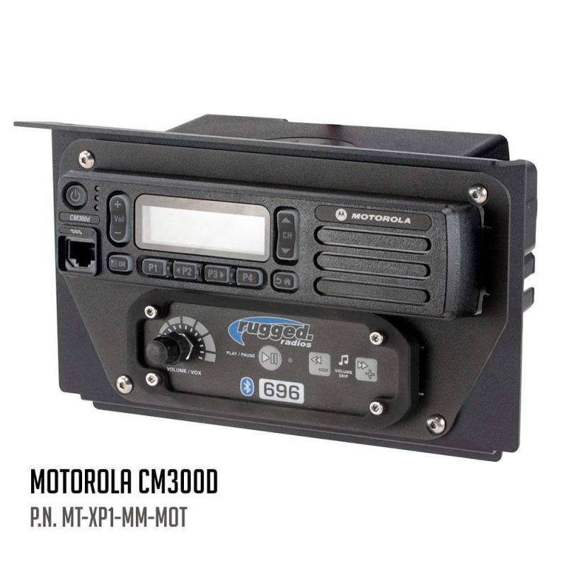 Rugged Radios Polaris XP1 Mount Kit for M1 / G1 / RM60 / GMR45 Radio and Rugged Radios Intercom