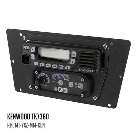 Rugged Radios Yamaha YXZ Multi-Mount - Rugged Radios M1/G1/RM45/RM60/GMR45 with Switch Holes