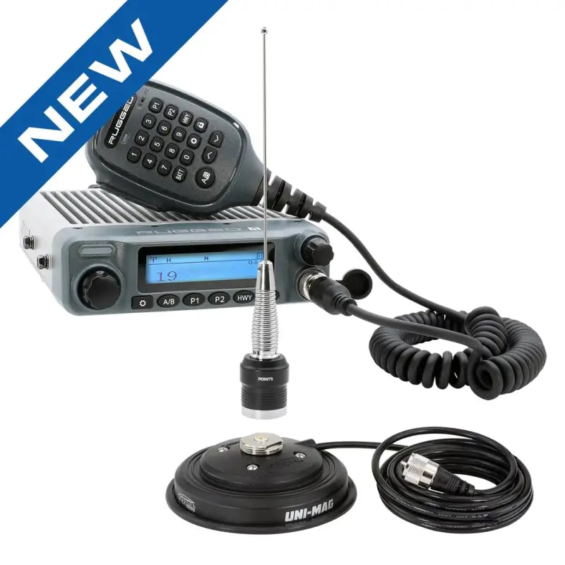 Rugged Radios Radio Kit - Rugged Radios G1 ADVENTURE SERIES Waterproof GMRS Mobile Radio with Antenna