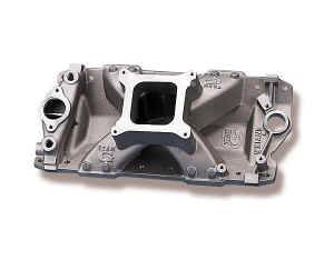 Weiand Team G Intake Manifold - Holley Team G Intake Manifold Chevrolet 262 - 283 - 305 - 327 - 350 - 400 V8 1957-86 All Models: 1987-Later w/Aluminum Heads