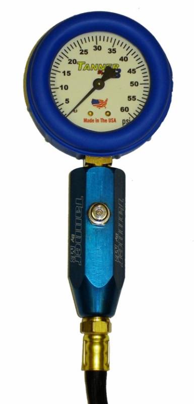 Tanner Glow-In-The-Dark Tire Pressure Gauge - 0-30 PSI