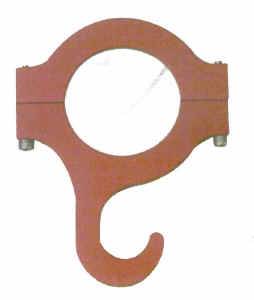 QuickCar Helmet Hook 1.75" Roll Bar - Red