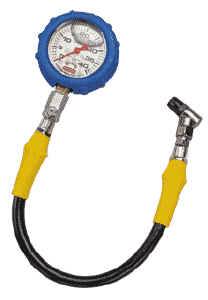 QuickCar 0-20 PSI Liquid Filled Tire Pressure Gauge