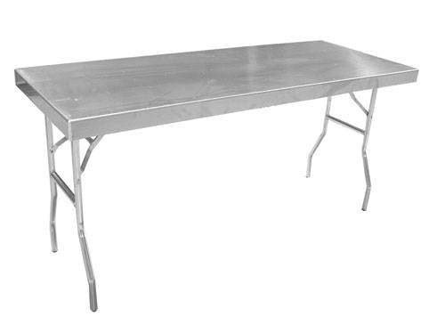 Pit Pal Folding Aluminum Work Table - 72 x 31 x 31 in