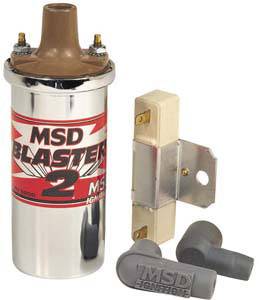 MSD Chrome Blaster 2 Ignition Coil Kit