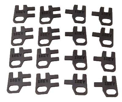 Isky Cams Adjustable Guide Plates - SB Chevy - Use w/ 3/8" Diameter Push Rods - Set of 8