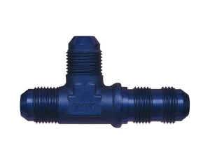 Earl's Aluminum AN Bulkhead Tee Adapter - Tee On Run -04 AN