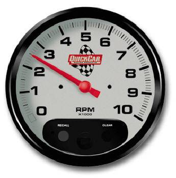 QuickCar Tachometer w/ Memory - 10,000 RPM