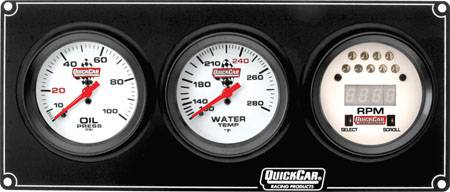 Quickcar Extreme 2-1 Gauge Panel