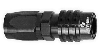 Jiffy-tite 5000 Series Quick-Connect -10 AN Male Push Lock to -10 AN Socket Hose End - Valved