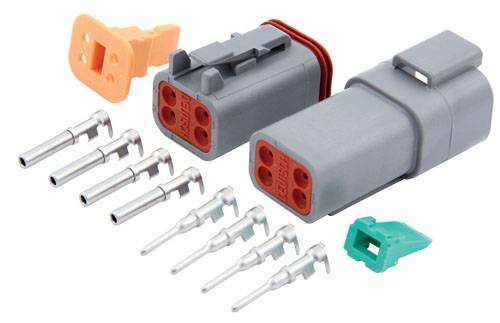 QuickCar 4 Pin Deutsch Connector Kit