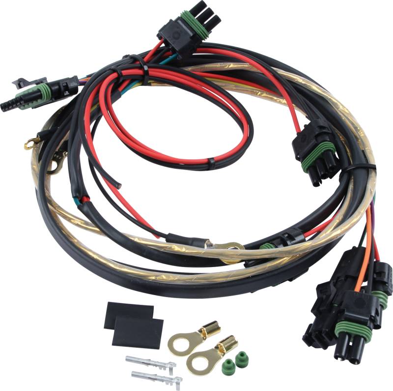 QuickCar Single Ignition Weatherpack Harness for Crane Asphalt LM Ignition