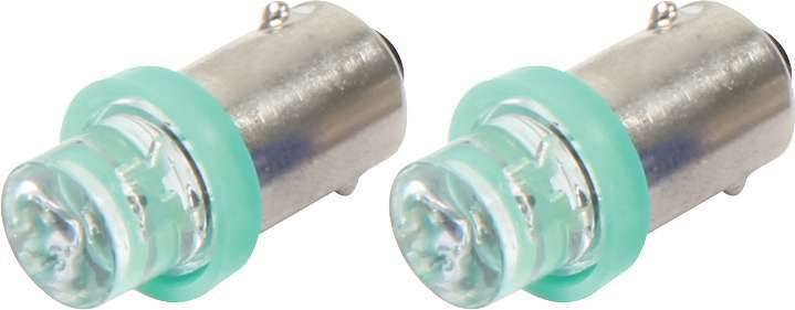 QuickCar LED Light Bulbs - Green - (Set of 2)