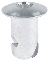 Allstar Performance Aluminum Oval Allen Head Fasteners - 7/16 " x .500" - (10 Pack)