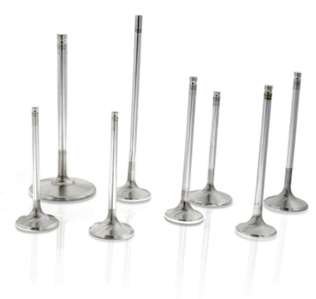 Ferrea 6000 Series Stainless Exhaust Valve - 1.600 in Head - 0.313 in Valve Stem - 5.060 in Long - Small Block Chevy (Set of 8)