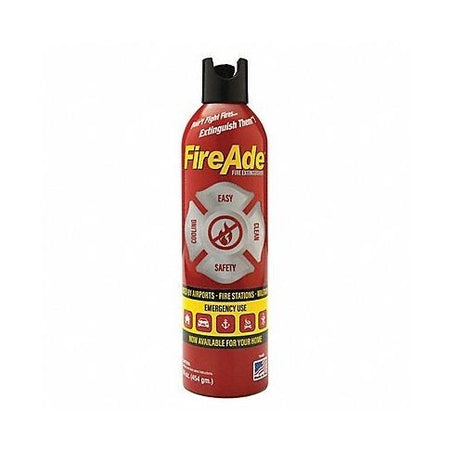 FireAde FireAde Fire Extinguisher - Wet Chemical - Class A / B - 1 / B Rated - 16 oz - Red