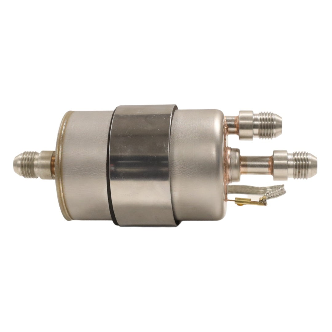 FiTech In-Line Fuel Pressure Regulator - 58 PSI - 6 AN Male In / 6 AN Out - Zinc Plated