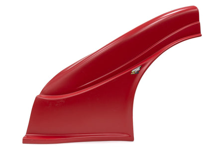 Five Star MD3 Plastic Dirt Fender - Left- Red (Newer Style)