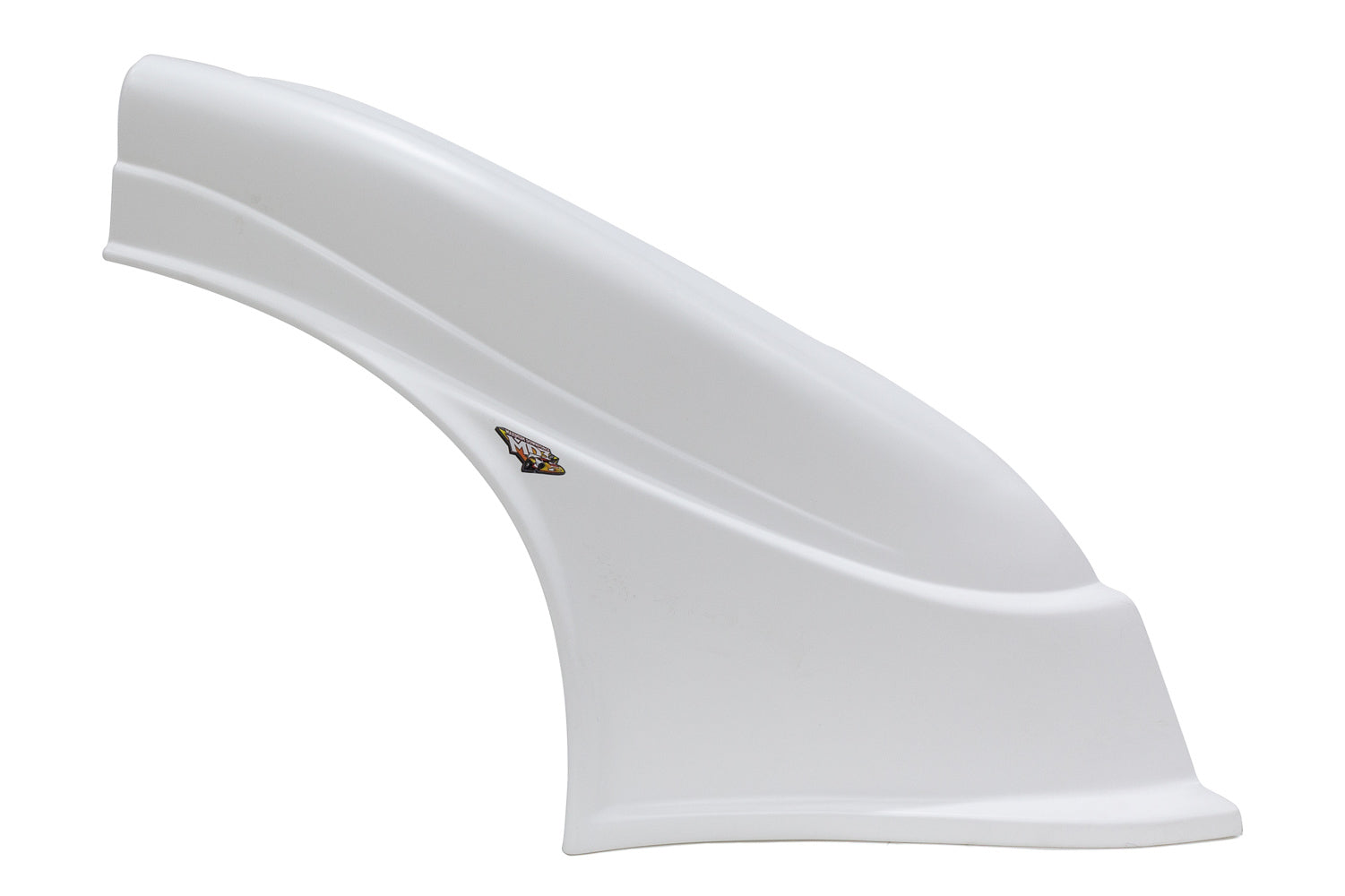 Five Star MD3 Plastic Dirt Fender - Right - White (Newer Style)