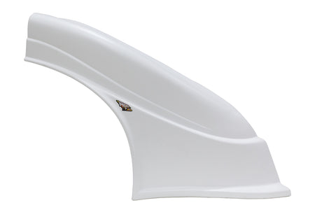 Five Star MD3 Plastic Dirt Fender - Right - White (Newer Style)