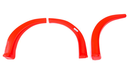 Five Star MD3 Wheel Flare Kit - Fluorescent Red - Right
