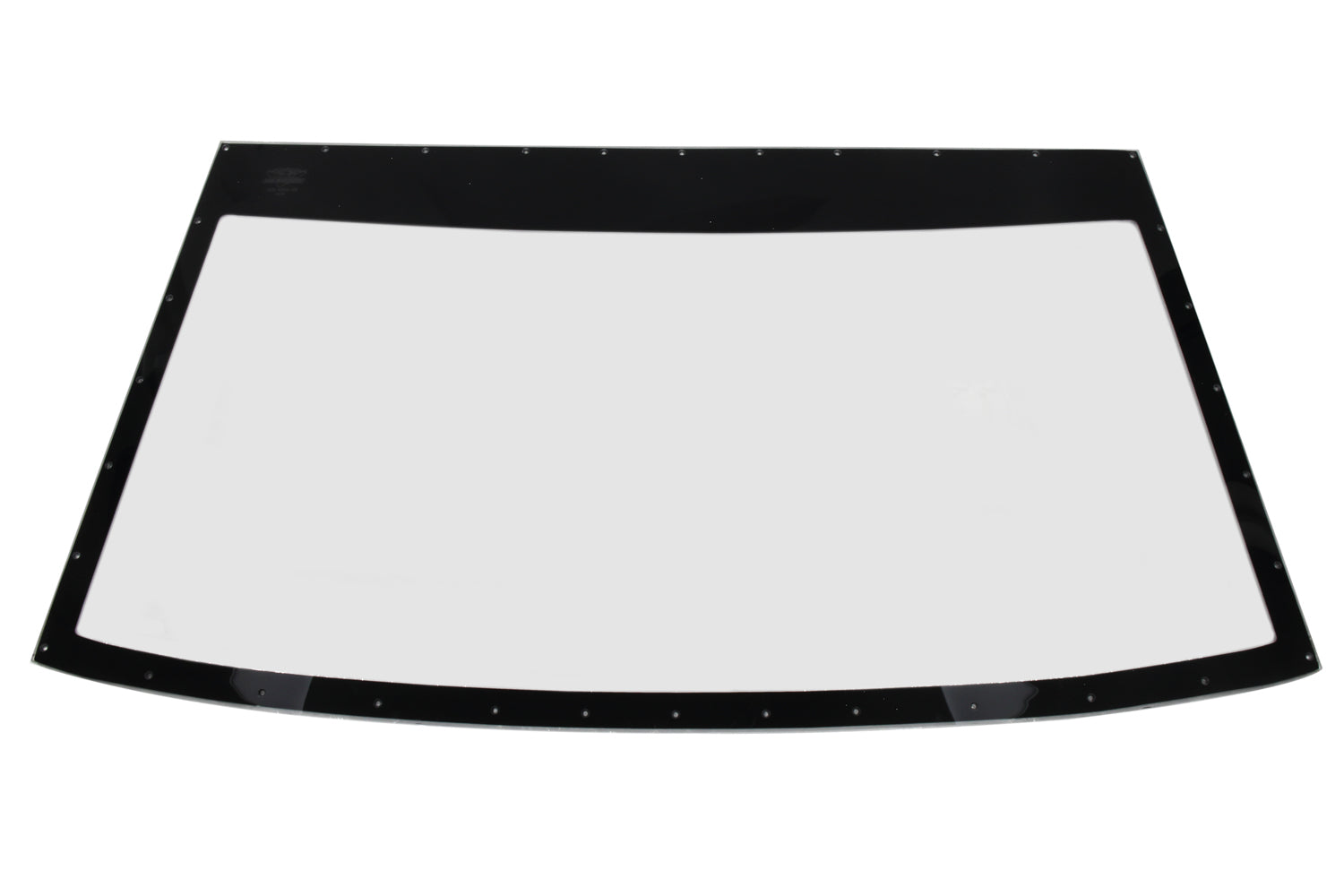 Five Star MD3 Pavement Modified Windshield w/ Blackout Border - Molded Polycarbonate - Mar-Resistant