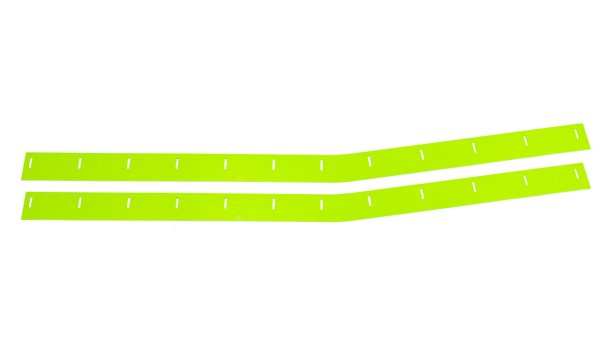 Five Star Race Car Bodies 88 MD3 Monte Carlo Wear Strips Flourescent Green