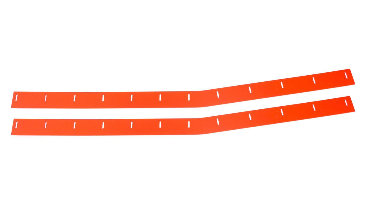 Five Star Race Car Bodies 88 MD3 Monte Carlo Wear Strips Flourescent Red