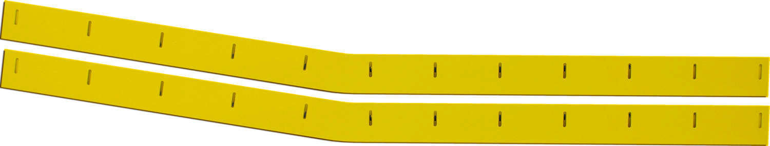 Five Star 1981-88 MD3 Monte Carlo Wear Strips - 1 Pair - Yellow