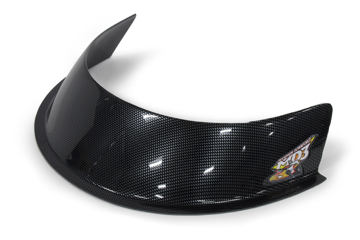 Five Star MD3 Air Deflector - 3" Tall - Carbon Fiber Look
