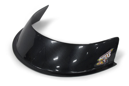 Five Star MD3 Air Deflector - 3" Tall - Carbon Fiber Look